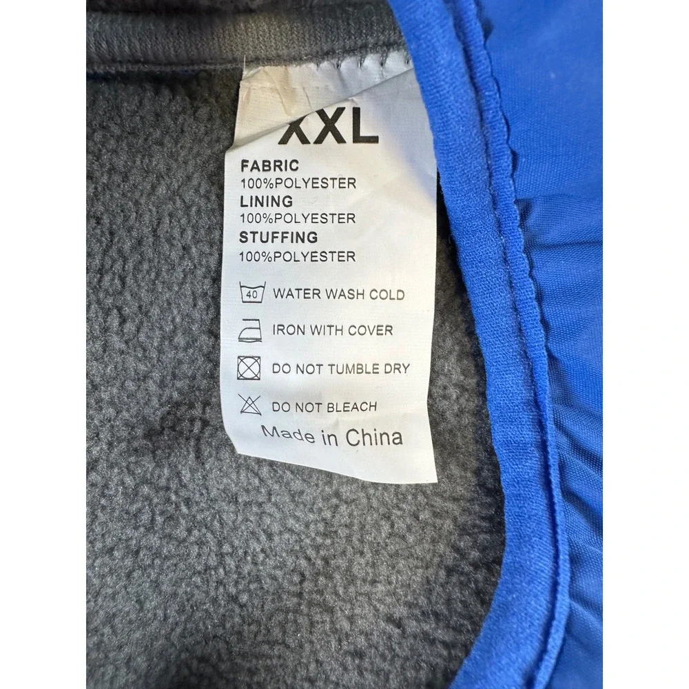 XXL Blue Winter Jacket for Dog‎